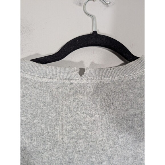 Aerie Womens Grey The Chill Cozy Graphic Crew Neck Sweatshirt Sz M Streetwear - Picture 8 of 10